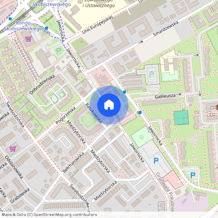 ul. Jawornicka, os. Mikołaja Kopernika, Grunwald, Poznań, wielkopolskie