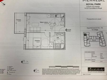 Location Appartement 2 pièces 39m² CORMELLES LE ROYAL 14123 - Photo 4