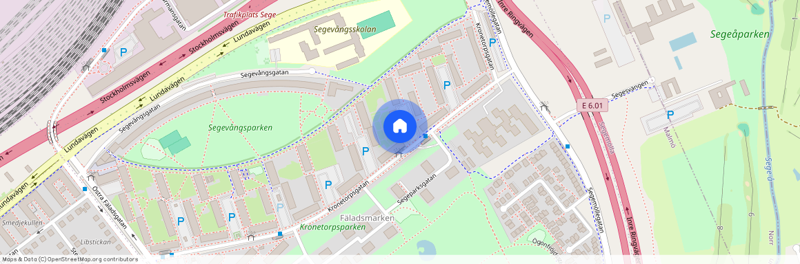 Kronetorpsgatan 84A, Segevång