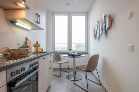 2-Zimmerwohnung mit Terrasse für Singles oder Paare im Ruby Tower - Foto 2