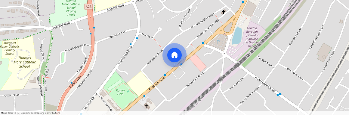 Brighton Road, Purley, CR8, London