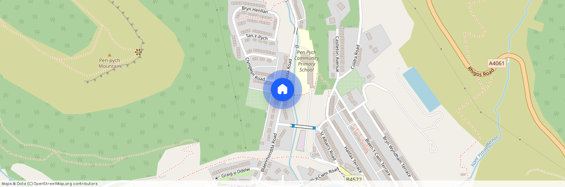 Blaenrhondda Road, Blaenrhondda, Treherbert, CF42