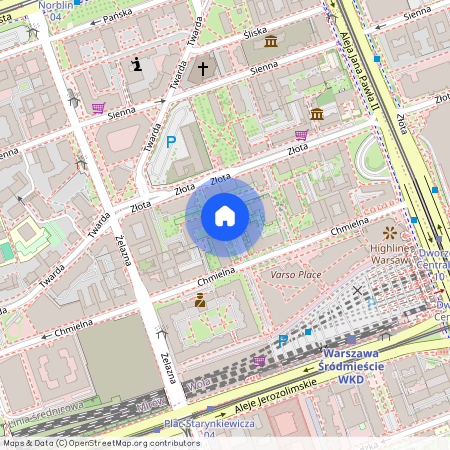 ul. Złota, Mirów, Wola, Warszawa, mazowieckie