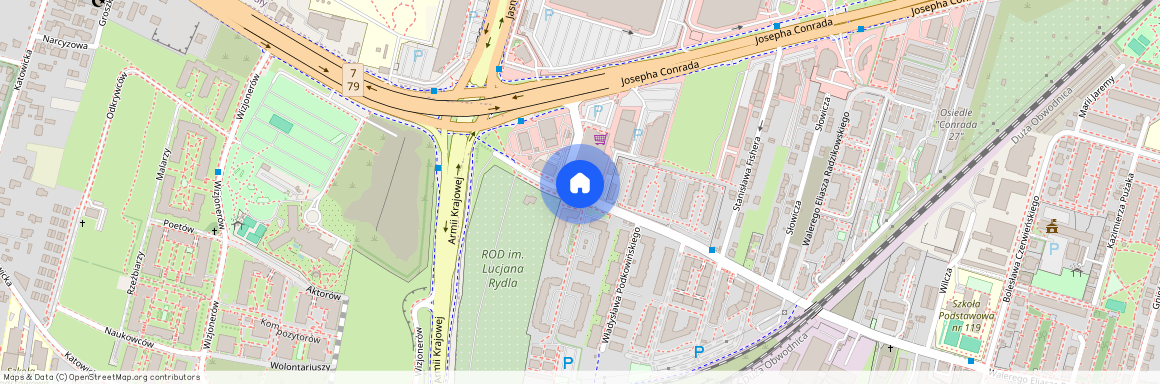 ul. Eljasza Walerego Radzikowskiego, Azory, Prądnik Biały, Kraków, małopolskie