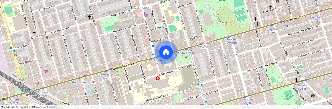 537&539 Queen Street, 2/F, Toronto