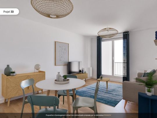 location Appartement T3 DE 66m² À BOBIGNY - Photo 1