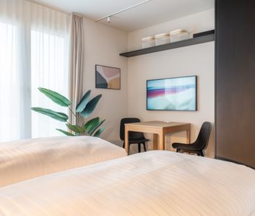 1.5 Zimmerwohnung - lichtdurchflutetes Apartment mit Sicht in die A... - Foto 4