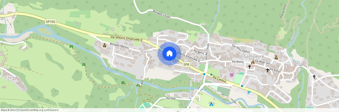 Via Camillo Benso di Cavour, 16/b, Sampeyre