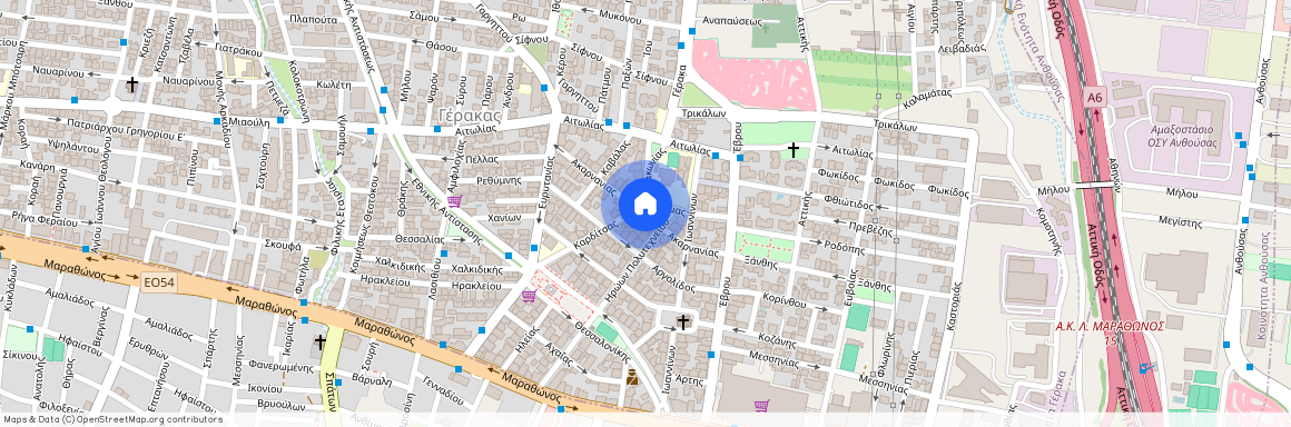 Ακαρνανίας, 27 153 44 Γέρακας, Κέντρο (Γέρακας)