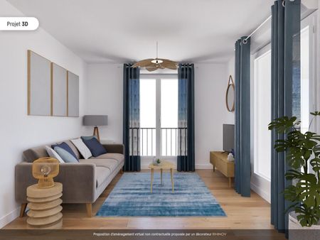 location Appartement T3 DE 64.5m² À BOBIGNY - Photo 2