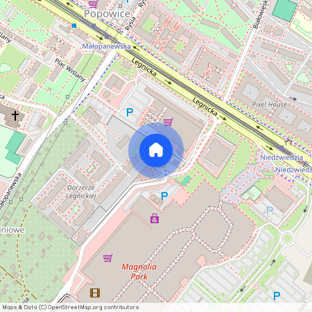 ul. Legnicka, Popowice Południowe, Fabryczna, Wrocław, dolnośląskie