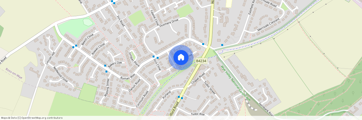 Vectis Close, Ross-on-Wye, Herefordshire, HR9