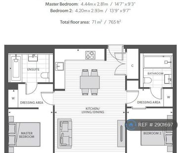 2 bedroom flat to rent - Photo 5