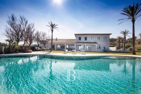 SAINT-TROPEZ - LES PARCS - VILLA 10 CHAMBRES - PISCINE - VUE MER - Photo 4