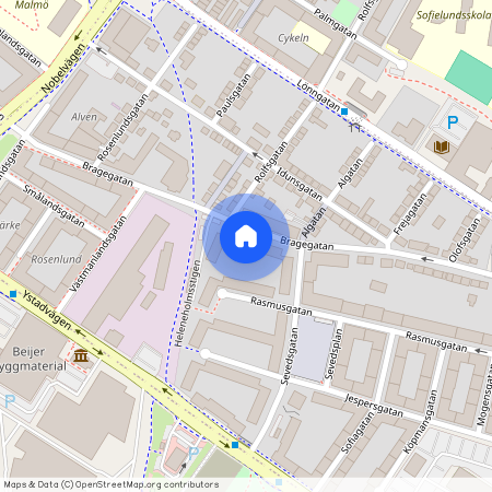 Bragegatan 25B, Södra Sofielund