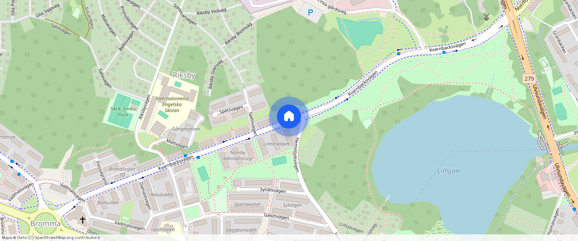 Kvarnbacksvägen, Bromma