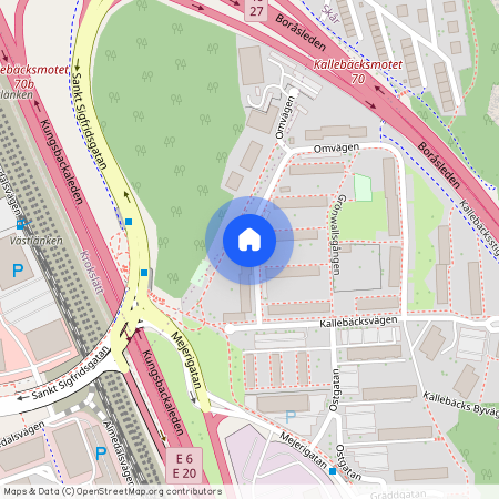 Kallebäck, Göteborg, Västra Götaland, Omvägen 2E