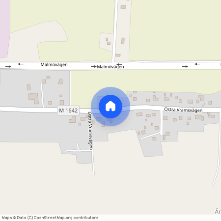 Östra Vramsvägen, Tollarp