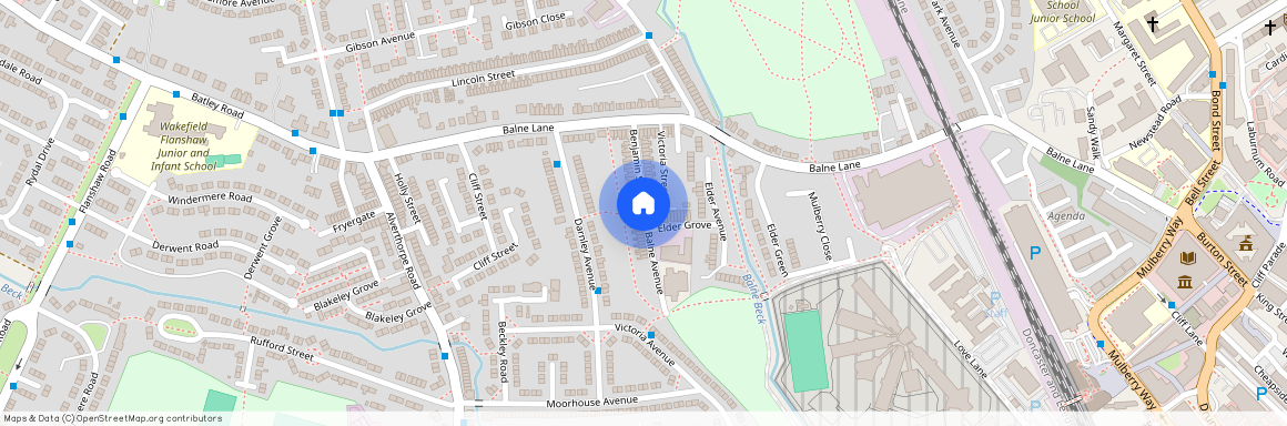 Balne Avenue, Benjamin Street, Wakefield