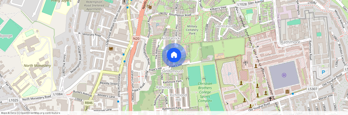 Pope`s Hill, Pope`s Road, Cork