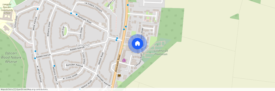 Cemetery Road, Worksop, Nottinghamshire, S81 9RF, Langold