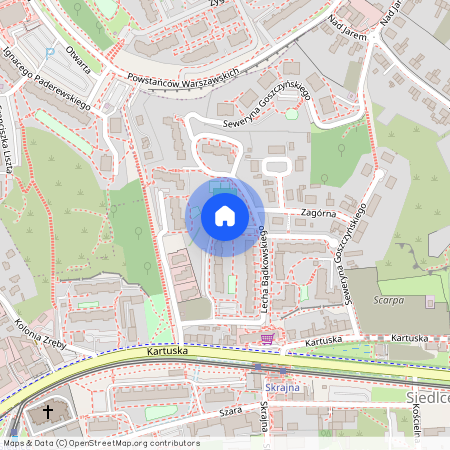 ul. Lecha Bądkowskiego, Tysiąclecia, Gdańsk, pomorskie