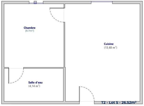 Location / Appartement T2 - Photo 1