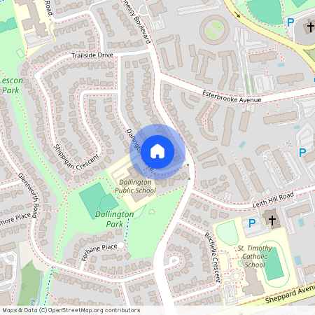15 Dallington Drive #(MAIN), 15 Dallington Drive, Toronto