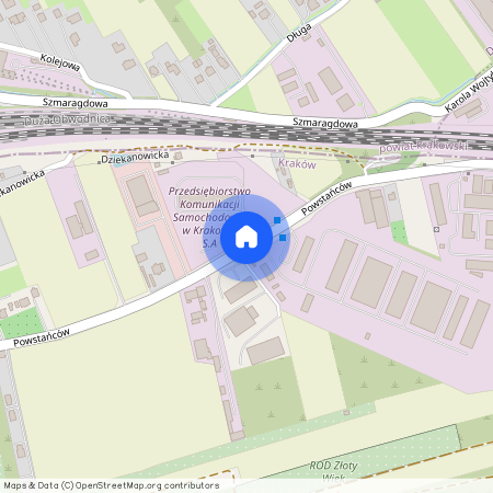 ul. Powstańców, Mistrzejowice, Mistrzejowice, Kraków, małopolskie