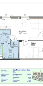 2-Zimmer-Wohnung mit Balkon, Top 11 - Foto 3