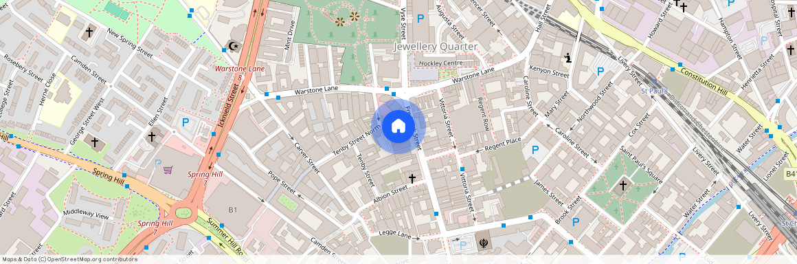 B1, Frederick Street, B1 3HN, Birmingham