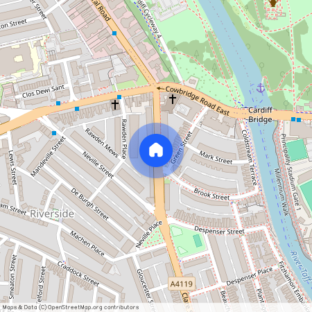 CF11 6LT Riverside, Wales, Cardiff