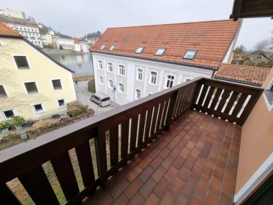 Topp zentrales 1-Zimmer-Appartement in der Passauer - Innstadt mit EBK, Balkon und Tageslichtbab - Foto 1