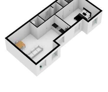 Appartement te huur: Eschertoren 7-E 2316 ET Leiden - Photo 4