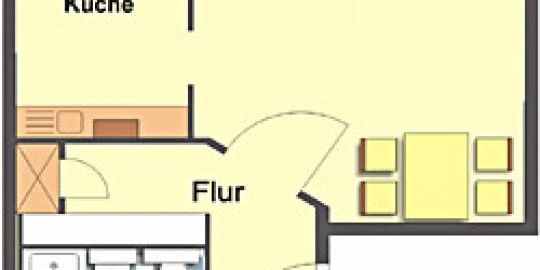 Wohnung, 2 Zimmer (56,69 m²) - Photo 3