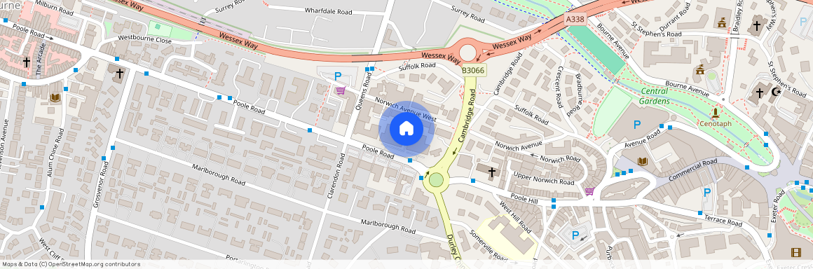 Norwich Avenue West, Bournemouth, Dorset, BH2