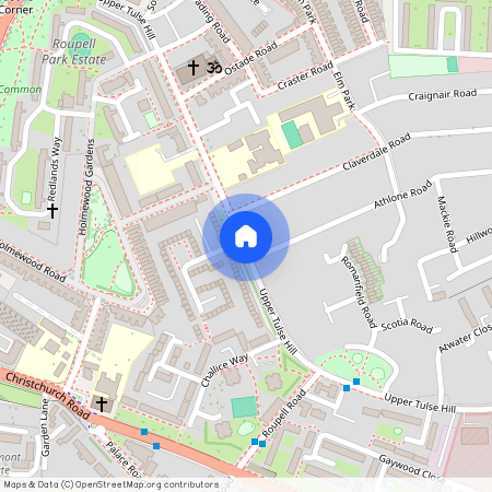 Upper Tulse Hill, Tulse Hill, London, SW2