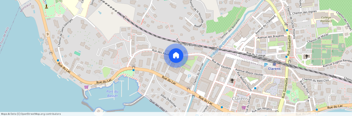 Rue des Vaudrès 9B, 1815 Clarens