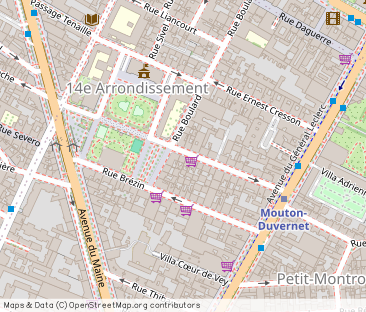 Rue Mouton-Duvernet, Paris - Photo 1