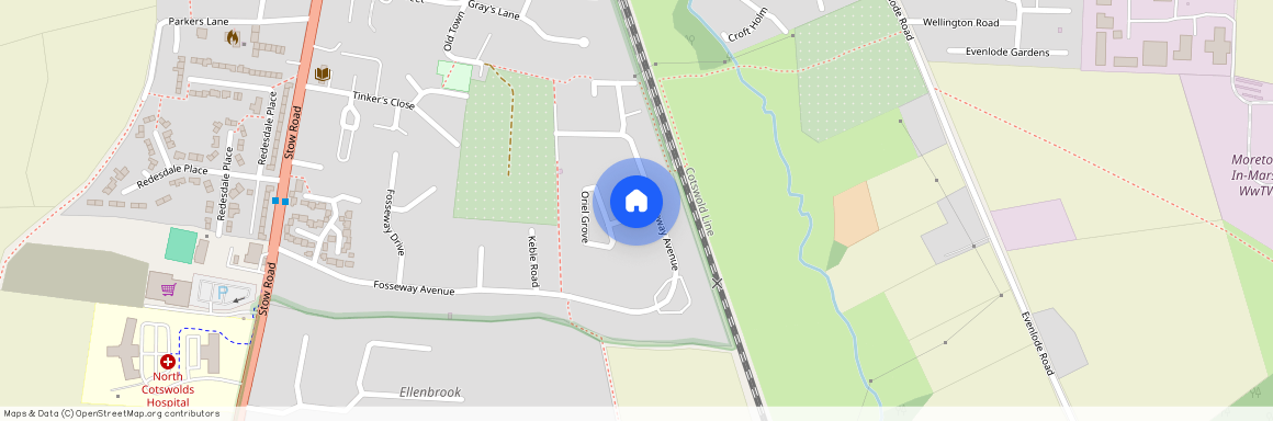 Fosseway Avenue, Moreton-in-Marsh, Gloucestershire. GL56 0EB