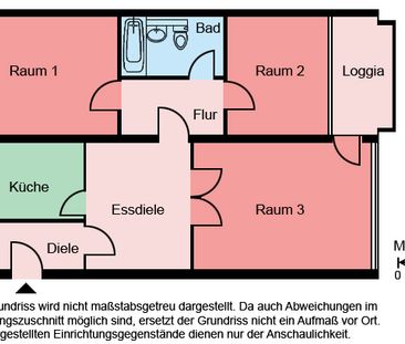 Demnächst frei! 3-Zimmer-Wohnung in Holzwickede Mitte - Foto 1