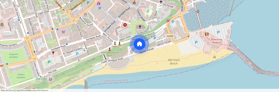 Channel View, 5 Marine Crescent, Folkestone, Kent CT20 1PS