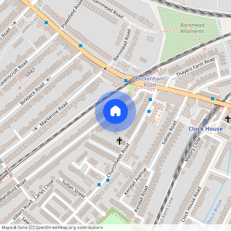 Blandford Road, Beckenham, BR3