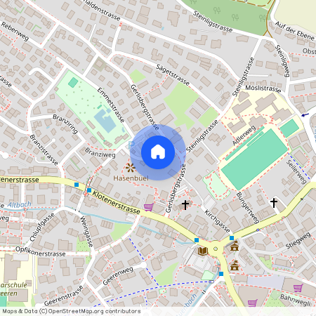 8303, Bassersdorf, Hasenbühlweg, 3