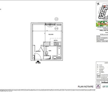location Appartement T1 DE 23.94m² À MAISONS ALFORT - Photo 4