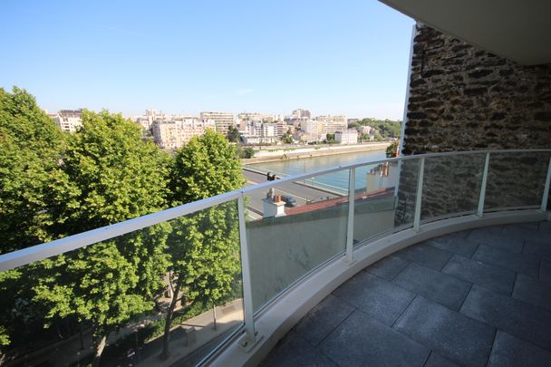 Appartement trois chambres traversant, étage élevé, Ile de la Jatte, Neuilly-sur-Seine - Photo 1