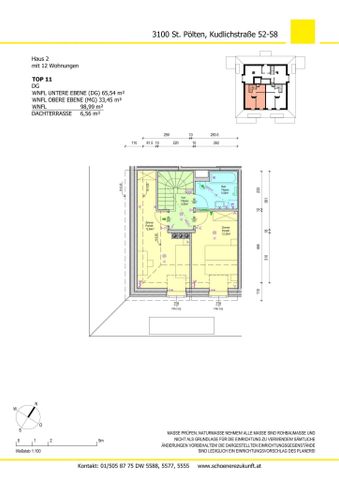 Große Maisonettewohnung direkt in St. Pölten - Foto 5