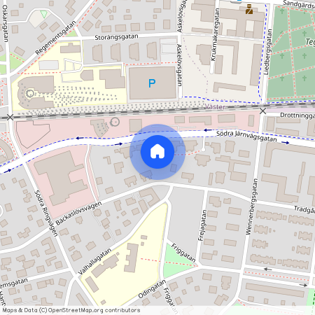 Söder, Växjö, Kronoberg, Södra Järnvägsgatan 35