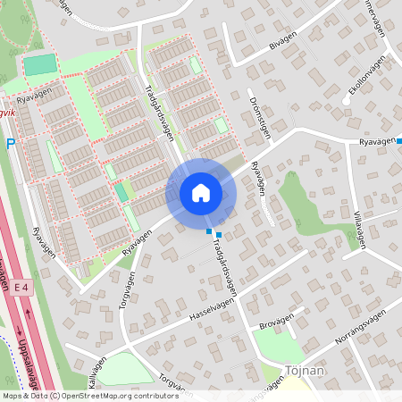 Trädgårdsvägen, Sollentuna