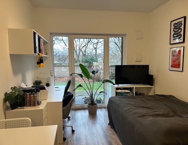 Möbliertes Erdgeschossappartement in der Aachener Innenstadt mit Terrasse! - Foto 1